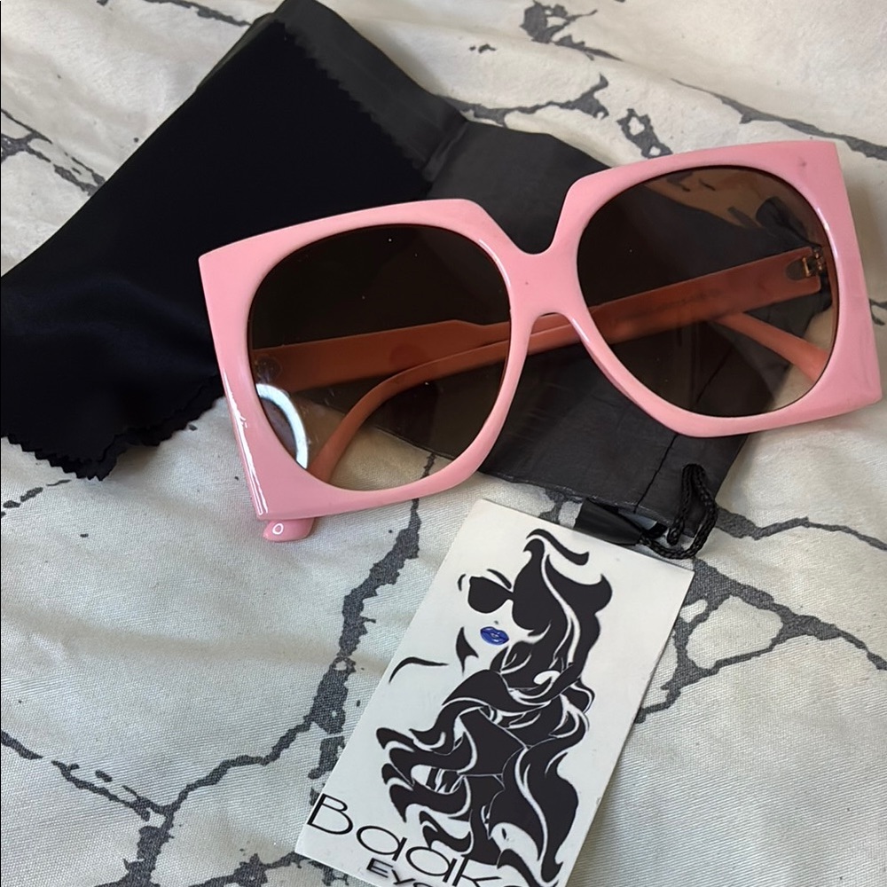 Bold Pink Sunglasses by Baako Princess
